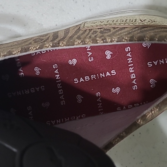 Sabrinas made in Spain gold animal print sneakers size EU 39 - Picture 8 of 13